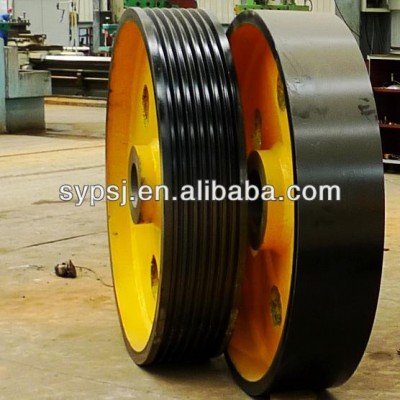 Pulley Parts for Jaw Crusher,Jaw Crusher Pulley