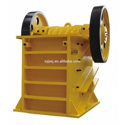 Stone crashing machine including jaw crusher