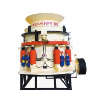 Hydraulic cone crusher HPY800 with capacity 310-1200tons per hour stone rock crusher